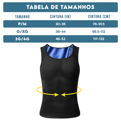 Regata Modeladora Masculina Flexvest II